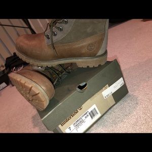 Ladies wheat double sole tims